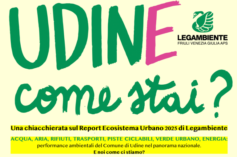 21 ottobre: Udine, come stai? Chiacchierata musicale su Ecosistema Urbano 2025